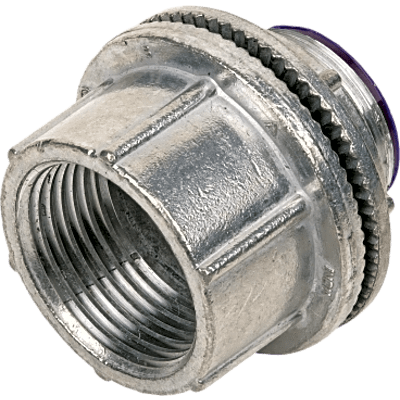 HUB-WH3 - Hubbell Conector Myers de Zinc de 1". HUB-WH3