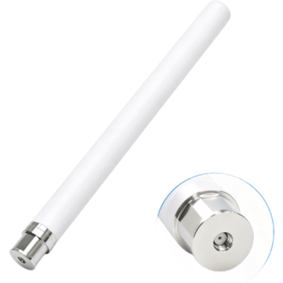 ANT256Q6ARPSMA - Antena Omnidireccional / Tri-Banda 2.4 / 5 / 6 GHz / 6 dBi / Conector RP-SMA / Exterior -40°C a +70°C (-40°F a +158°F)