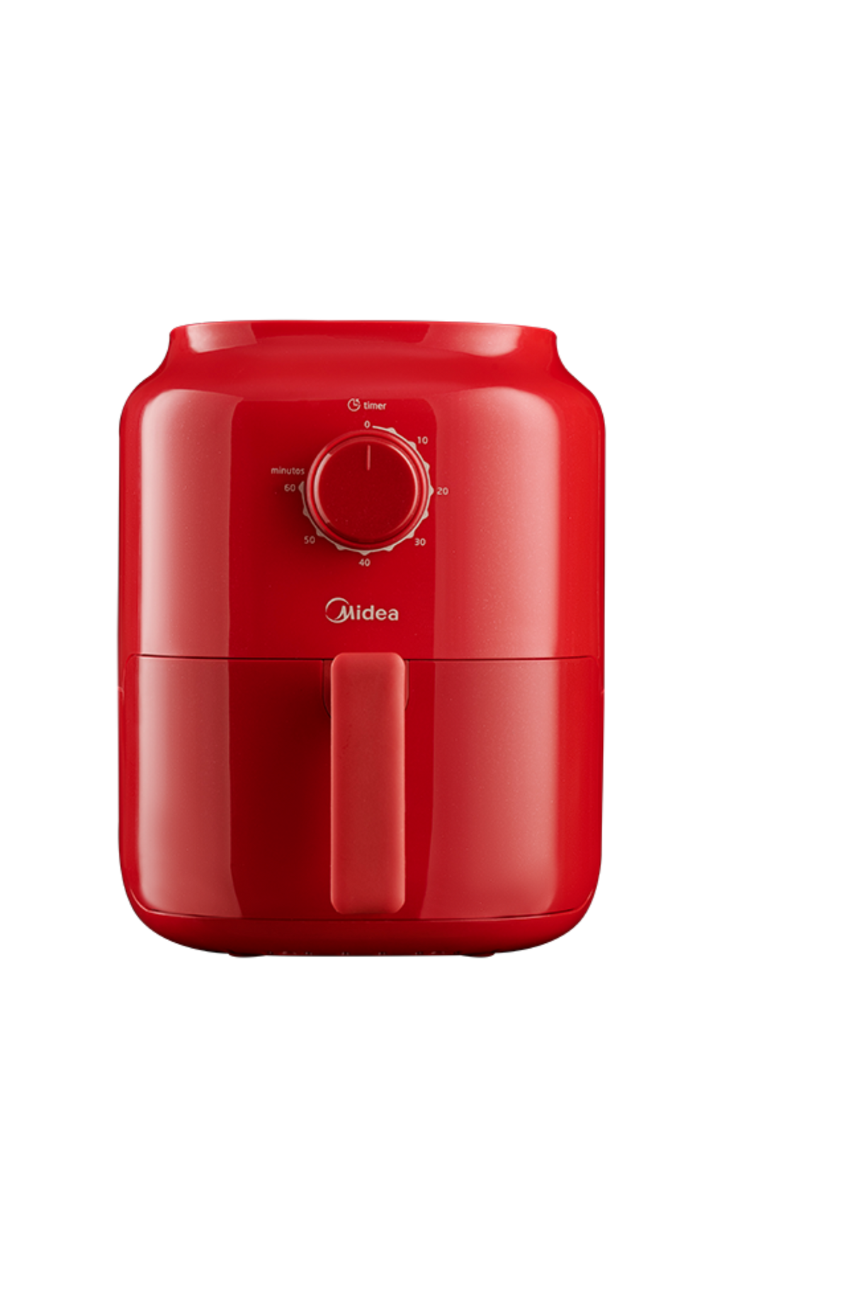 MIDEA Freidora Aire MAF35C2MR, 3L, 1400W, Tecnología Sin Aceite