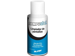 Limpiador antiestático de pantallas 500ml, elimina polvo y huellas digitales, incluye paño microfibra