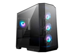 Gabinete MSI MAG PANO M100R PZ, ARGB, ATX, 3 Ventiladores, Color Negro