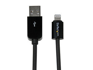 Cable Lightning 8 Pin a USB A 2.0 StarTech, 1m, Transferencia de Datos 480Mbps, Carga Rápida 2.4A
