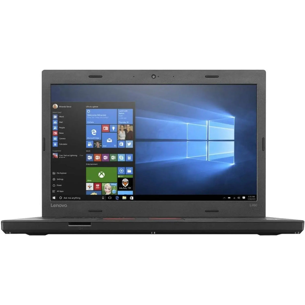 Refurbished - Lenovo Thinkpad L460 14" FHD Core i5 6th Gen 8GB RAM 256GB SSD Backlit English/Spanish Keyboard *Grade A*