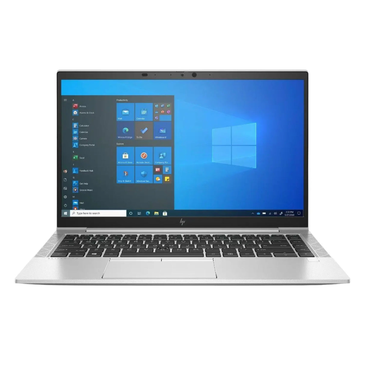 Refurbished - HP 14" EliteBook 845 G8 Notebook PC | 1920x1080 | AMD Ryzen 5 PRO 5650U with Radeon Graphics | 8 GB | 256 GB SSD NVMe | Microsoft Windows 11 Pro | PIKE SILVER | BL | CAM, FPR *Grade A/B*
