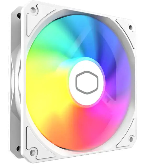 Cooler Master MasterFan MF120 Lite ARGB Carcasa del ordenador Ventilador 12 cm Blanco 1 pieza(s)