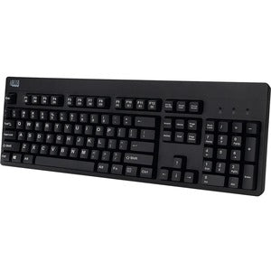 Adesso EasyTouch 630UB teclado Universal USB QWERTY Inglés de EE. UU. Negro