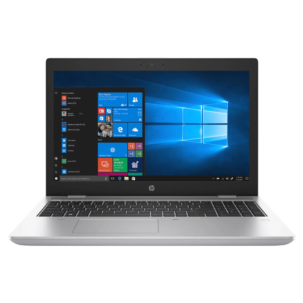 Refurbished - HP ProBook 650 G5 CTO Core™ i5-8265U 256GB SSD 8GB (1920x1080) WIN11 Pro MINERAL SILVER Backlit English/Spanish Keyboard FP Reader *Grade A*