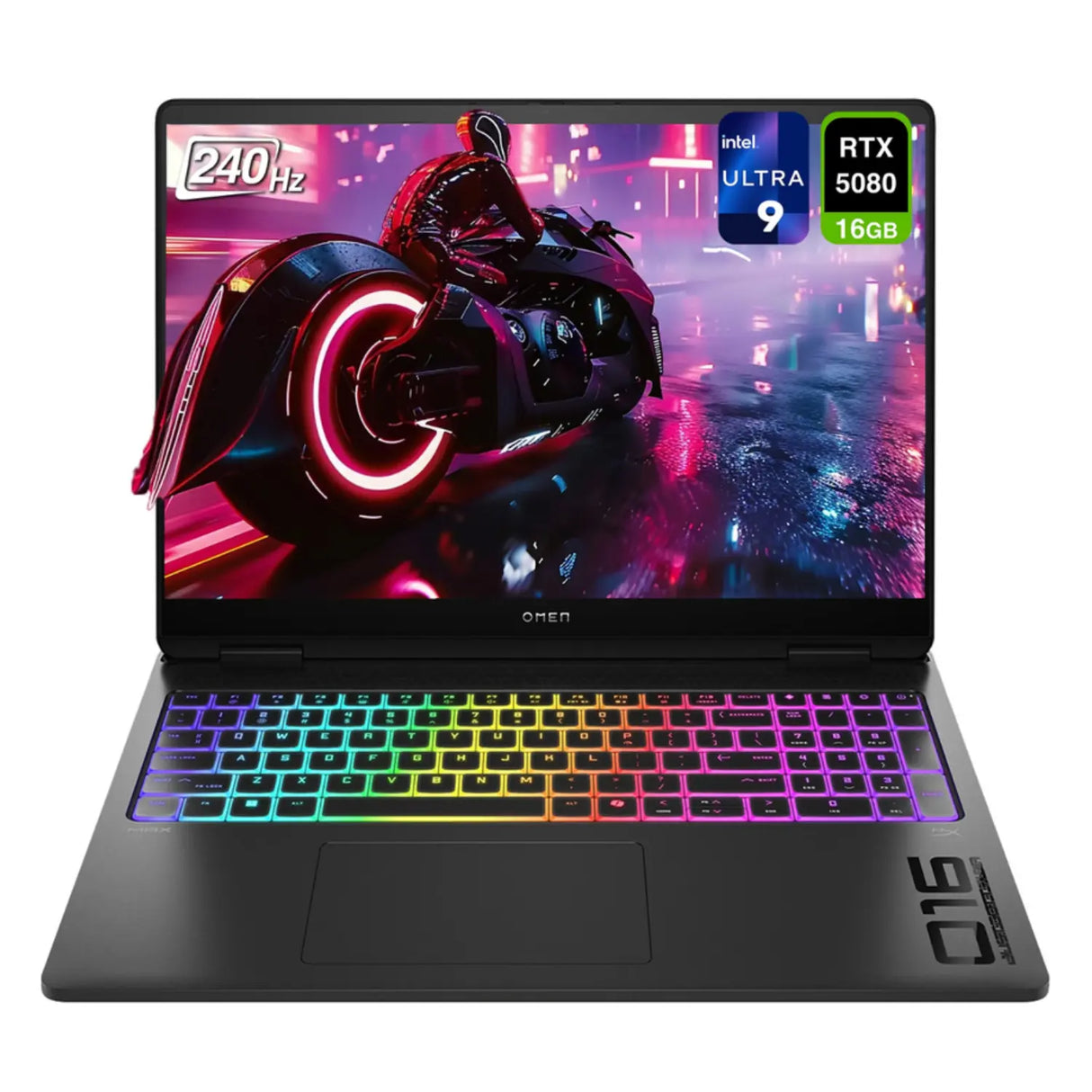 HP OMEN 16-AN0119 GAMING Core™ Ultra 9 285H 1TB SSD 16GB 16" (2560x1600) 240Hz WIN11 NVIDIA® RTX 5070 8192MB SHADOW BLACK RGB Backlit Keyboard