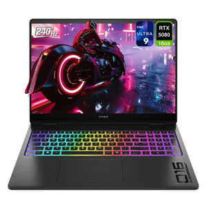 HP OMEN 16-AN0119 GAMING Core™ Ultra 9 285H 1TB SSD 16GB 16" (2560x1600) 240Hz WIN11 NVIDIA® RTX 5070 8192MB SHADOW BLACK RGB Backlit Keyboard