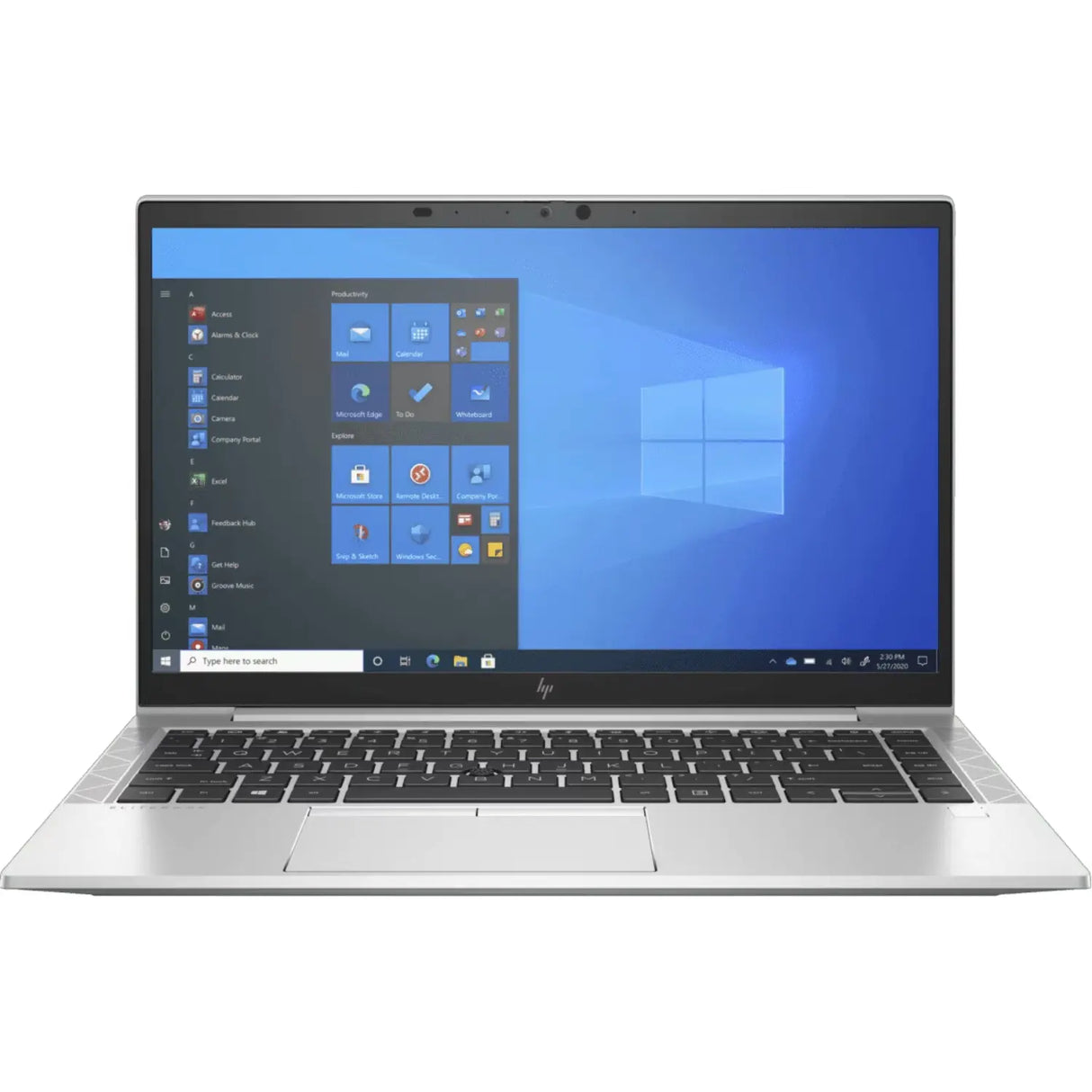 Refurbished - HP 14" EliteBook 845 G8 Notebook PC | 1920x1080 | AMD Ryzen 5 PRO 5650U with Radeon Graphics | 16 GB | 256 GB SSD NVMe | Microsoft Windows 11 Pro | PIKE SILVER | BL | CAM, FPR *Grade A/B*