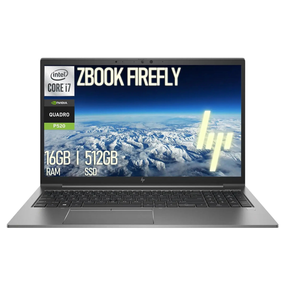 Refurbished - HP ZBook Firefly 15 G7 15.6" Mobile Workstation | 1920x1080 | Intel Core i7-10810U CPU @ 1.10GHz | 16 GB | 512 GB SSD NVMe | NVIDIA Quadro P520 | 4 GB | Microsoft Windows 11 Pro | BL | CAM, WWAN, FPR (CTO) *Grade A*