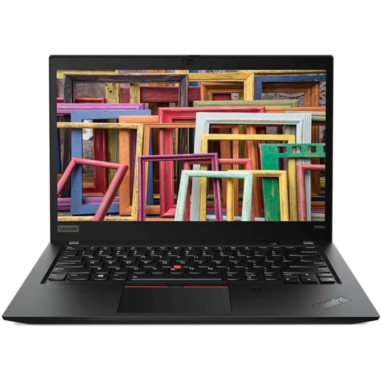 Refurbished - Lenovo ThinkPad T490s Core™ i7-8565U 256GB SSD 16GB 14" (1920x1080) Webcam Backlit WIN10 Pro BLACK *Grade A*
