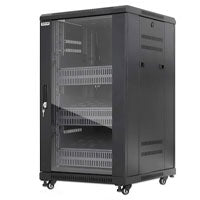 716222 - Intellinet GABINETE 19IN PRO LINE CON EXTRACTORES DE AIRE 18U - Protección Eléctrica