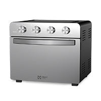 Freidora de Aire Con Horno Mirati MFH2, 1600W, 25L, Perillas Ajustables, Acero Inox.