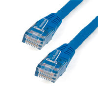 StarTech.com Cable De Red Cat6 UTP RJ45 15.2M, Gigabit Ethernet, Azul