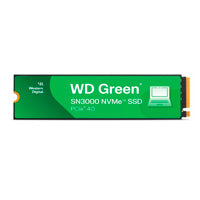WD SSD Interno Green SN3000 2TB M.2 2280 NVMe PCIe Gen4, 5000 MB/s Lectura, 4200 MB/s Escritura