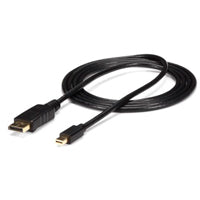 Cable de Video StarTech Mini DisplayPort a DisplayPort 1.8m, 4K, 60Hz, Negro