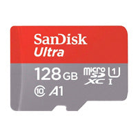 SanDisk Memoria Micro SDXC 128GB Ultra 140MB/s, Clase 10, Adaptador incluido