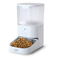 Zoomy Comedero Inteligente 6L con Cámara, Acero Inoxidable, App Móvil