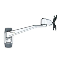 Soporte de pared StarTech ARMWALLDS2 giratorio e inclinable para TV y monitores de 13" a 34", VESA 75x75/100x100, 20kg