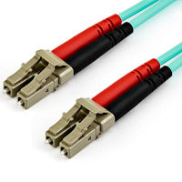 Cable de Fibra Óptica StarTech LC Duplex OM4 Multimodo 10m Verde