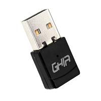 Ghia Tarjeta De Red USB 2.0 GNW-U5, 600 Mbps, Doble Banda, Inalámbrica