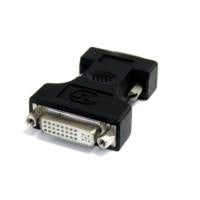 StarTech.com Adaptador DVI-I a VGA DVIVGAFMBK, Resolución 1920x1200, Conector DVI-I Hembr, Conector HD15 Macho