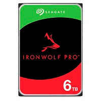 Seagate Disco Duro Interno IronWolf Pro 6TB, SATA3 6Gb/s, 7200RPM, 256MB Cache