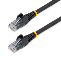 Cable de Red StarTech N6LPATCH3MBK, Longitud 3.0 m, RJ45 (M) a RJ45 (M), Negro