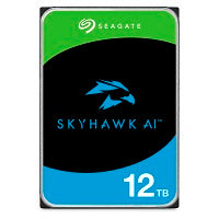 Seagate Disco Duro Interno Skyhawk AI 12TB 7200RPM, SATA3 6GB/s, 256MB Cache