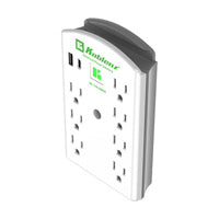 Koblenz Supresor SS-1100 USB CA, 110V, 6 Salidas, USB-C, Protección Contra Sobretensiones