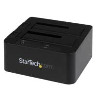 Docking Station USB 3.0 de 2 Bahías para Disco Duro o SSD SATA de 2,5/3,5 Pulgadas con UASP