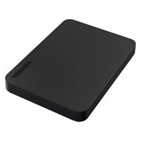 Disco Duro Portátil Toshiba Canvio Basics de 2TB, 2.5", USB 3.0. Color Negro.