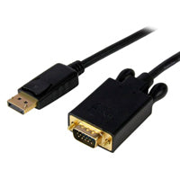 StarTech.com Adaptador DisplayPort a VGA 1.8m, 1080p, Activo, Negro