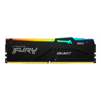 Kingston Memoria RAM DIMM DDR5 16GB 6400MT/s, CL32, 288 Pin, RGB