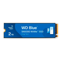 WD SSD Interno Blue SN5000 2TB M.2 2280 NVMe PCIe Gen4, 5150 MB/s Lectura, 4850 MB/s Escritura