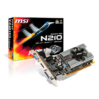Tarjeta de Video NVIDIA GeForce N210 MSI, 1GB GDDR3, 1xHDMI, 1xDVI, 1xVGA, PCI Express x16 2.0
