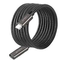 Acteck Cable Extension Link Plus CE414, USB C 3.1, 60 cm, 4K a 60 Hz, 10 Gbps