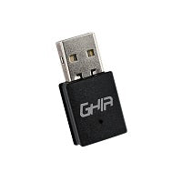 Ghia Tarjeta De Red USB 2.0 GNW-U3, 300 Mbps, Inalámbrica, Alta Velocidad