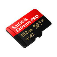 SanDisk Tarjeta Extreme PRO microSDXC 512GB, UHS-I, 170MB/s, 90MB/s