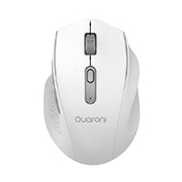 Quaroni Mouse Inalámbrico Ergonómico MICTB1, 800-2400 DPI, 2.4 GHz, 4 Niveles