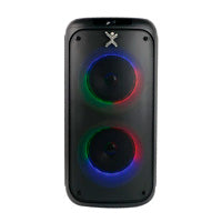PC-112716 - BAFLE DUAL 6.5 PULG 30W CON M ICROFONO MINIGLOW