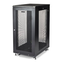 StarTech.com Gabinete Rack 24U 19" 4 Postes, Cerradura, Ruedas, Ajustable