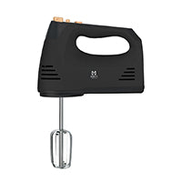 Mirati Batidora de Mano MBB01N 200 W, Accesorios Acero Inoxidable, Negro