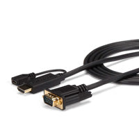 Cable Convertidor StarTech HDMI a VGA, 3m, 1080p, Macho a Macho