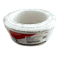 Dahua Bobina UTP Cat5e 100 Mts, 100% Cobre, Color Blanco, Ideal Para Video