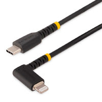 StarTech.com Cable USB-C a Lightning 2M, MFI, 480 Mbps, Acodado