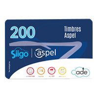 ASPEL 200 TIMBRES (PARA FACTURE, CAJA, SAE O NOI) (ELECTRÓNICO)