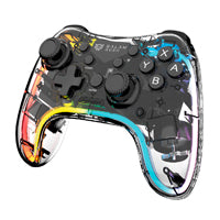Balam Rush Gamepad Kontrol Glow SWG600, Inalámbrico, Bluetooth, Negro