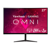 ViewSonic Monitor VX2718-2KPC-MHD 2560 x 1440, 165Hz, 1ms, HDMI, DisplayPort